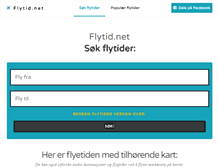 Tablet Screenshot of flytid.net